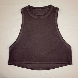 Lululemon Cotton Cropped Tank Top